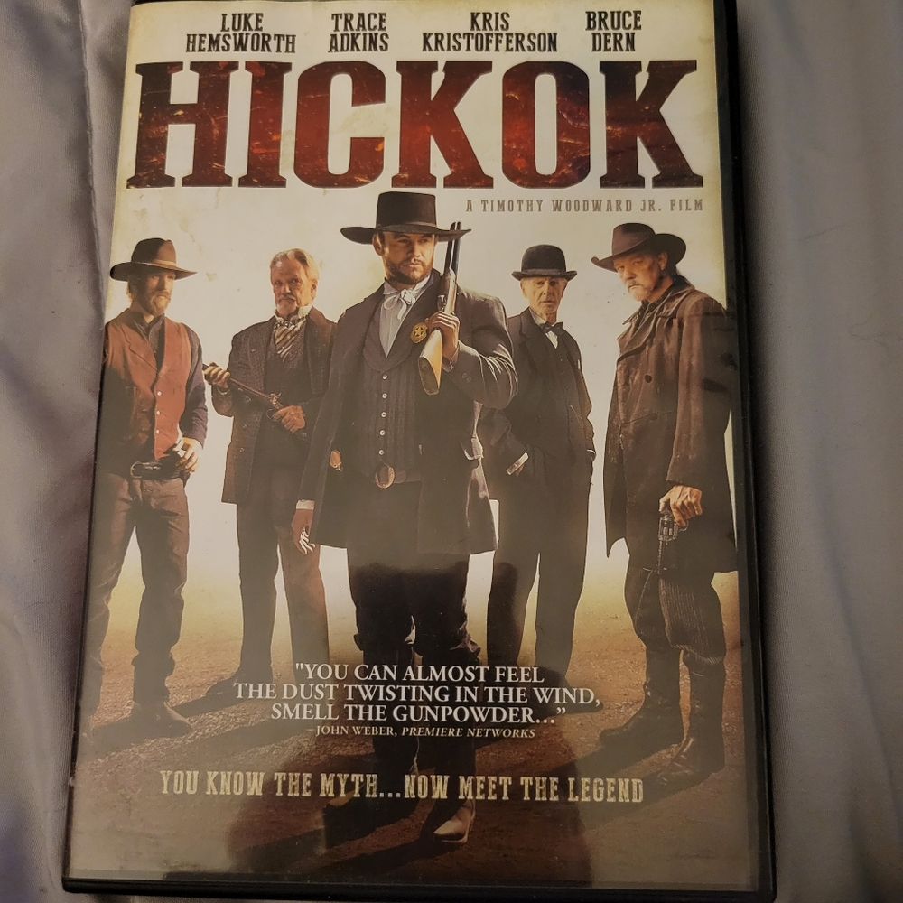 Hickok (DVD, 2017) Western Movie Not Rated